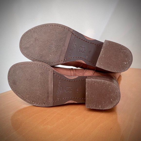 Halogen Tall Distressed Leather Riding Boot - Like New! - Picture 12 of 14